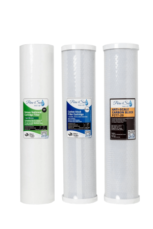 Cartridges for Whole House Water Filtration System - 20 inch x 4.5 inch