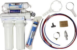 Pure4Sure 5-stage Under-Sink Reverse Osmosis system with Alkaliser.