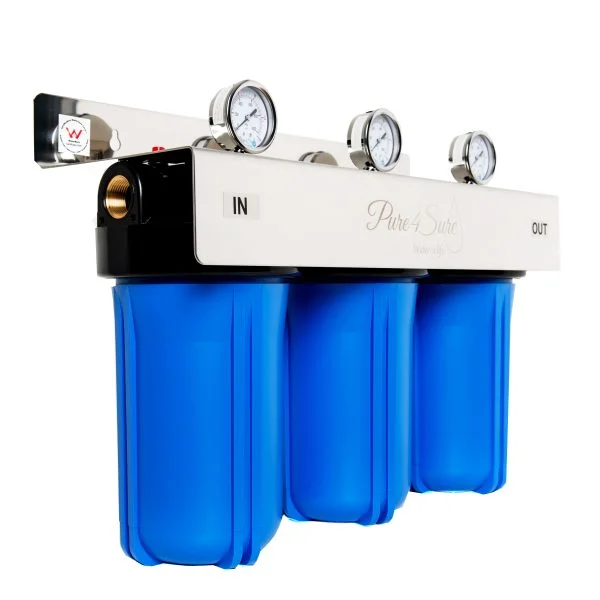 4 Stage Whole House Water Filtration System - 10 inch x 4.5 inch - Image 2
