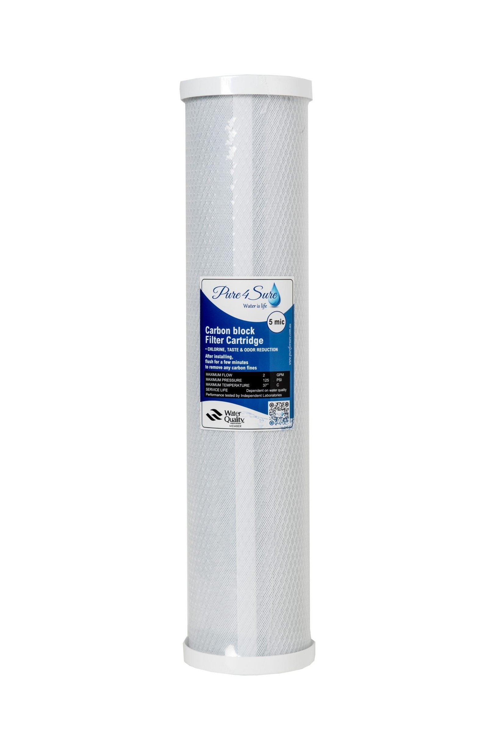 Cartridges for Whole House Water Filtration System - 20 inch x 4.5 inch - Image 5