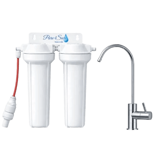 Pure4Sure 2-Stage Undersink Water Filter System